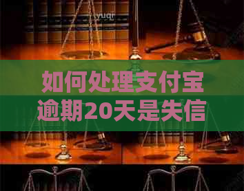 如何处理支付宝逾期20天是失信了吗问题