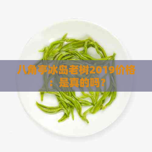 八角亭冰岛老树2019价格：是真的吗？