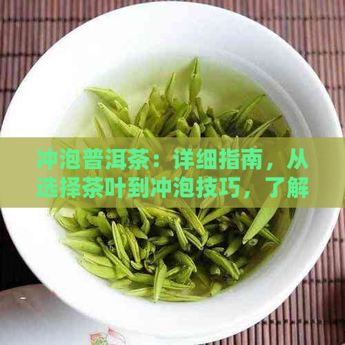 冲泡普洱茶：详细指南，从选择茶叶到冲泡技巧，了解所有重要因素