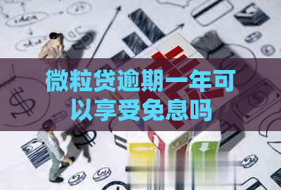 微立贷逾期一年可以享受免息吗