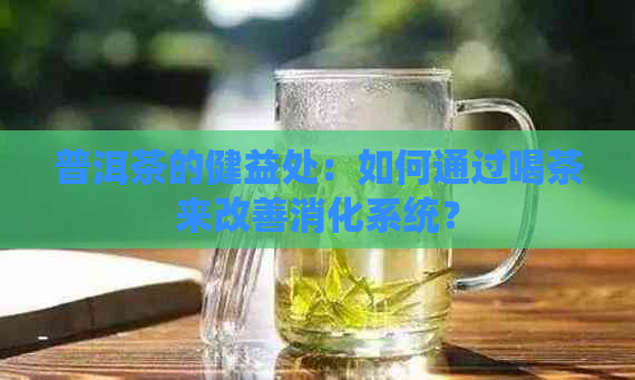 普洱茶的健益处：如何通过喝茶来改善消化系统？