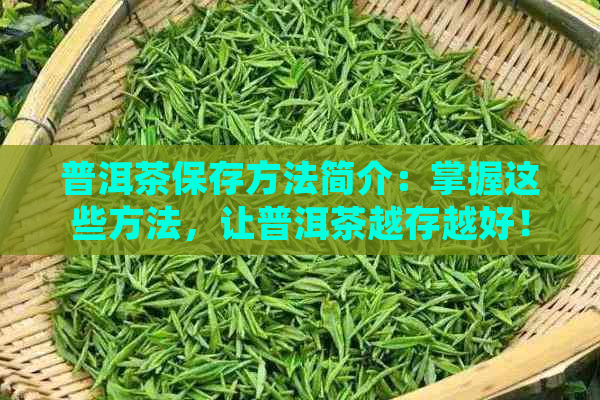 普洱茶保存方法简介：掌握这些方法，让普洱茶越存越好！