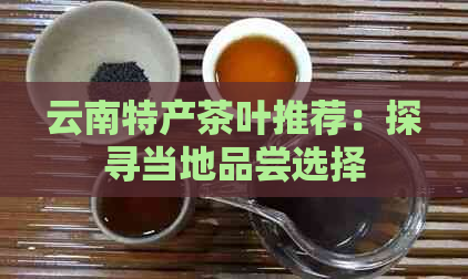 云南特产茶叶推荐：探寻当地品尝选择