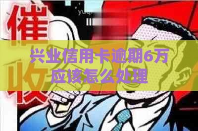 兴业信用卡逾期6万应该怎么处理