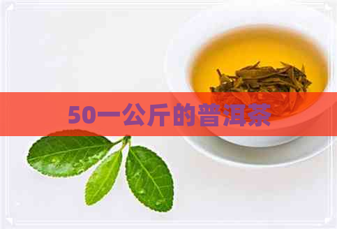 50一公斤的普洱茶