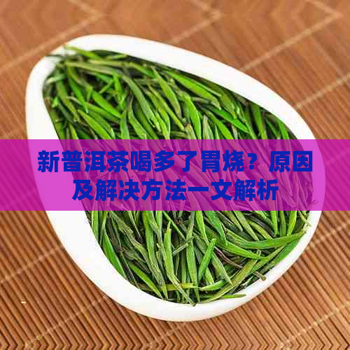 新普洱茶喝多了胃烧？原因及解决方法一文解析