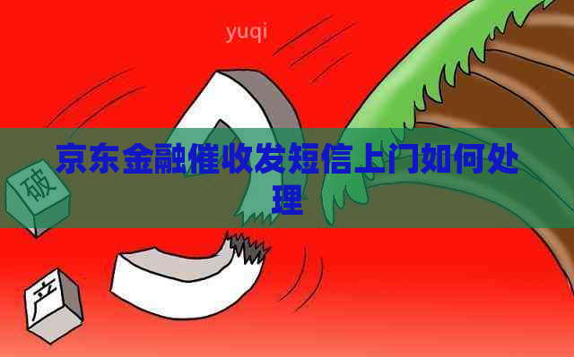 京东金融发短信上门如何处理