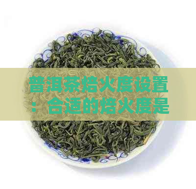 普洱茶焙火度设置：合适的焙火度是多少？