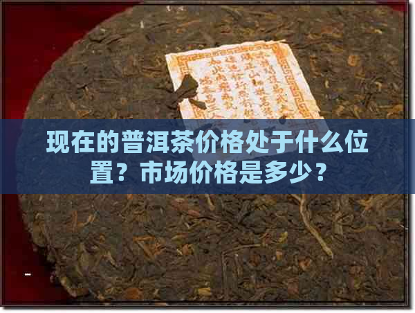 现在的普洱茶价格处于什么位置？市场价格是多少？