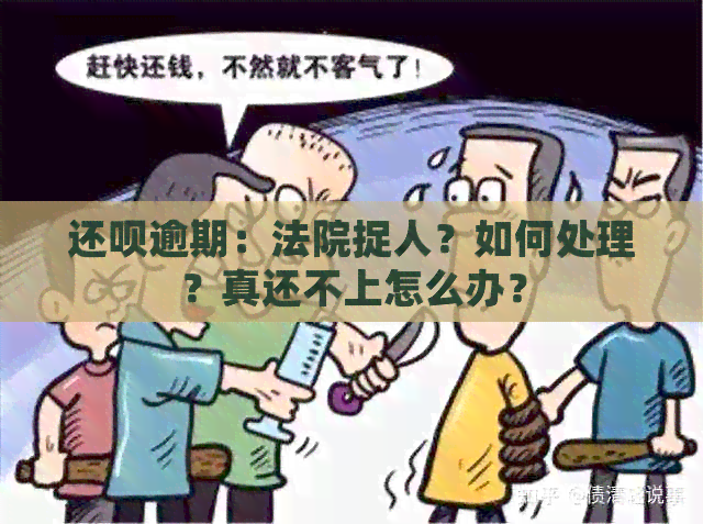 还呗逾期：法院捉人？如何处理？真还不上怎么办？