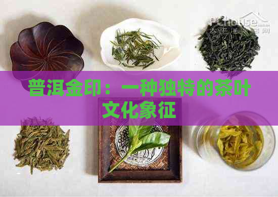 普洱金印：一种独特的茶叶文化象征