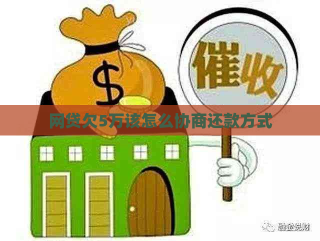 网贷欠5万该怎么协商还款方式