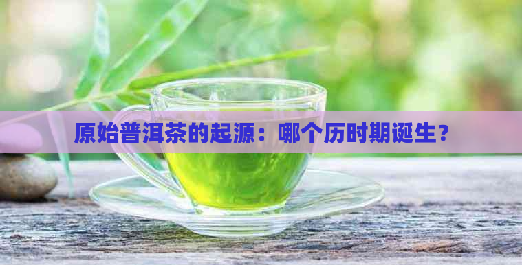 原始普洱茶的起源：哪个历时期诞生？