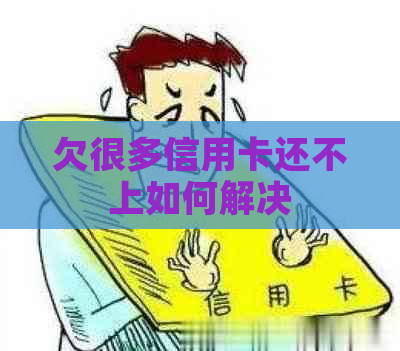 欠很多信用卡还不上如何解决