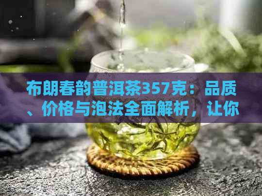 布朗春韵普洱茶357克：品质、价格与泡法全面解析，让你轻松选购与品鉴