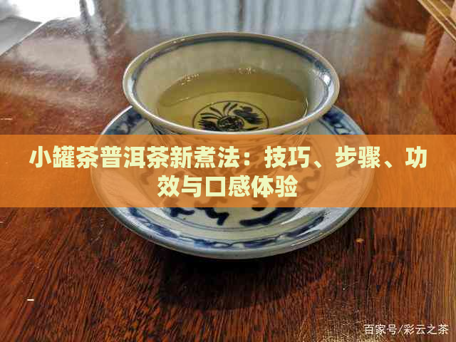 小罐茶普洱茶新煮法：技巧、步骤、功效与口感体验