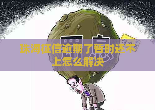 珠海逾期了暂时还不上怎么解决