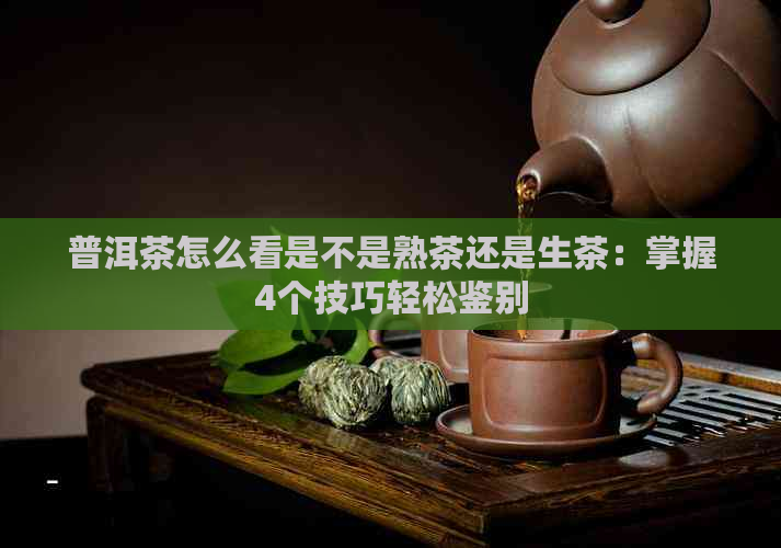 普洱茶怎么看是不是熟茶还是生茶：掌握4个技巧轻松鉴别