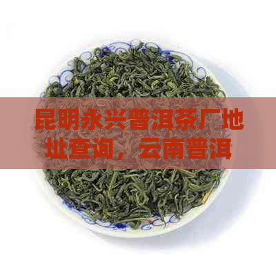 昆明永兴普洱茶厂地址查询，云南普洱永兴茶厂位于昆明市