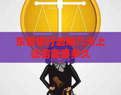 东营银行逾期几天上需要多久