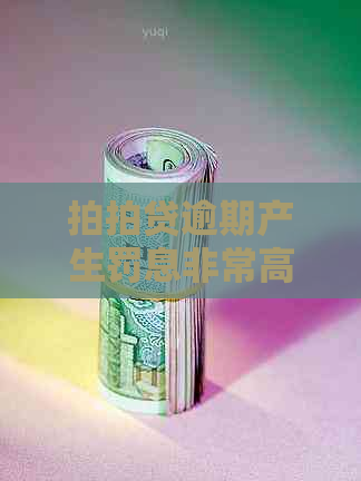 逾期产生罚息非常高怎么解决