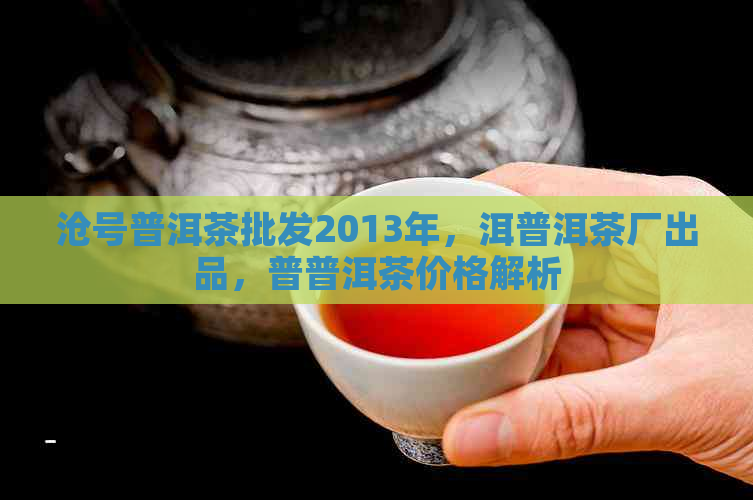 沧号普洱茶批发2013年，洱普洱茶厂出品，普普洱茶价格解析