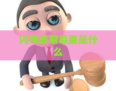 闪电逾期后果是什么