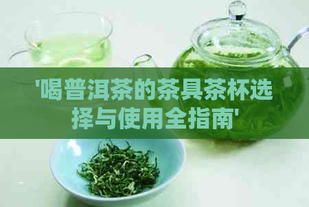 '喝普洱茶的茶具茶杯选择与使用全指南'