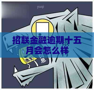 招联金融逾期十五月会怎么样