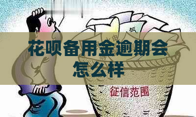 花呗备用金逾期会怎么样