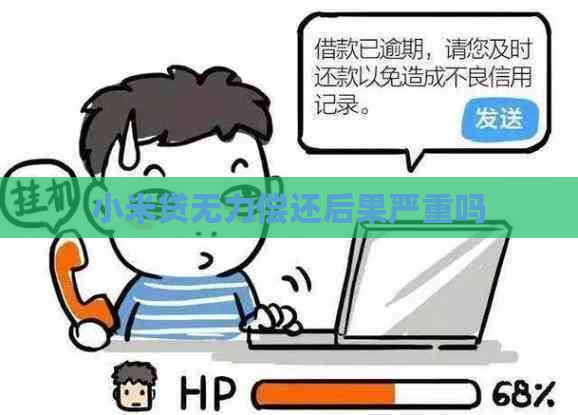 小米贷无力偿还后果严重吗