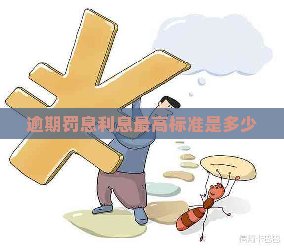 逾期罚息利息更高标准是多少