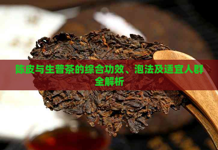 陈皮与生普茶的综合功效、泡法及适宜人群全解析