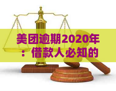 美团逾期2020年：借款人必知的处理方法与可能后果