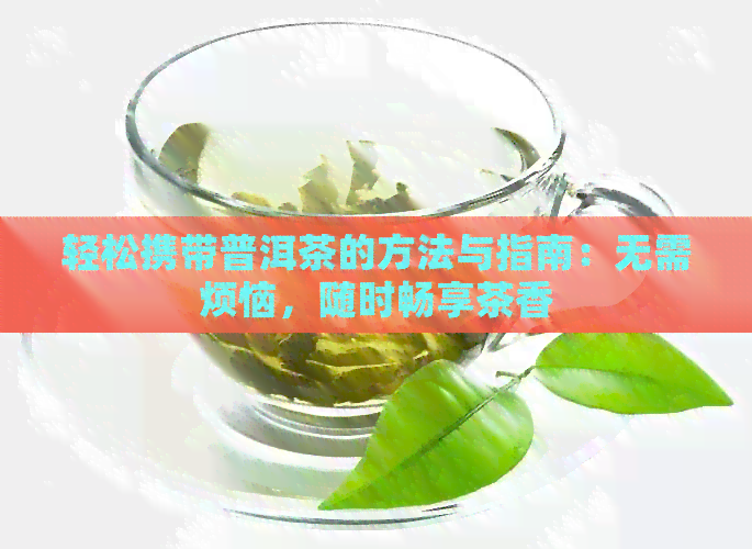 轻松携带普洱茶的方法与指南：无需烦恼，随时畅享茶香