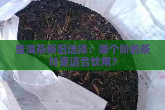 普洱茶新旧选择：哪个阶的茶叶更适合饮用？