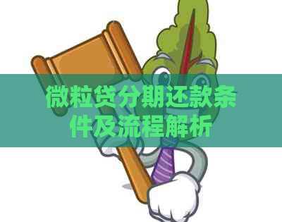 微立贷分期还款条件及流程解析