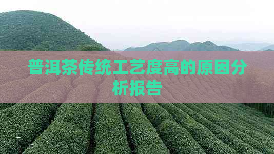 普洱茶传统工艺度高的原因分析报告