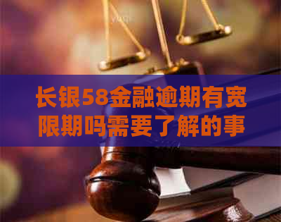 长银58金融逾期有宽限期吗需要了解的事项