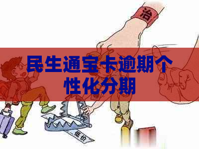 民生通宝卡逾期个性化分期