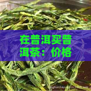 在普洱买普洱茶：价格，品质和推荐