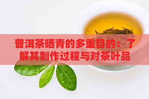 普洱茶晒青的多重目的：了解其制作过程与对茶叶品质的影响