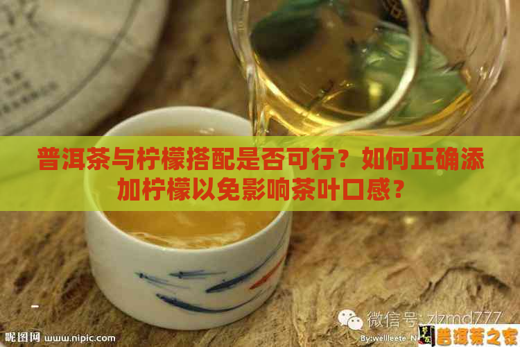 普洱茶与柠檬搭配是否可行？如何正确添加柠檬以免影响茶叶口感？