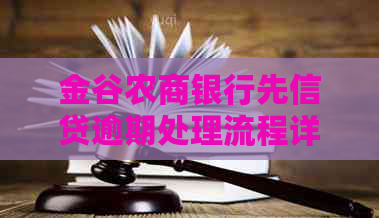 金谷农商银行先信贷逾期处理流程详解