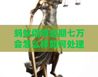 蚂蚁借呗逾期七万会怎么样如何处理