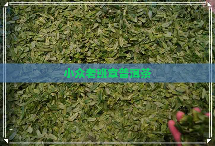 小众老班章普洱茶