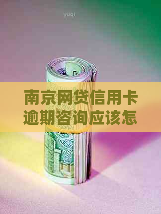 南京网贷信用卡逾期咨询应该怎么办理