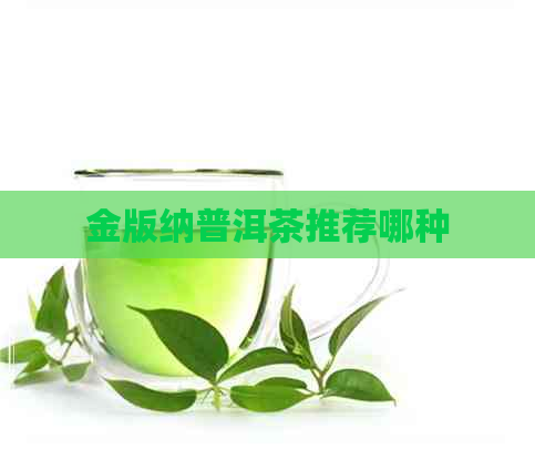 金版纳普洱茶推荐哪种