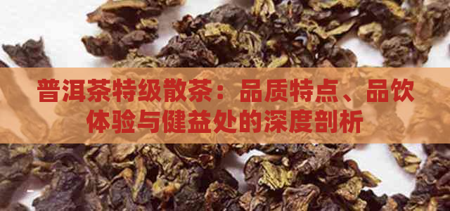 普洱茶特级散茶：品质特点、品饮体验与健益处的深度剖析