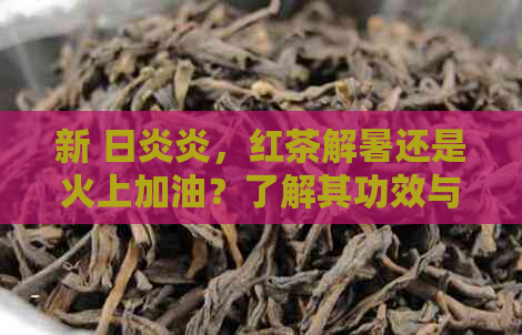 新 日炎炎，红茶解暑还是火上加油？了解其功效与适用性